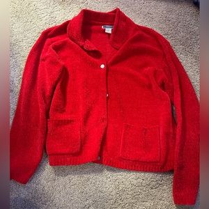 Vintage 80’s corduroy sweater/cardigan